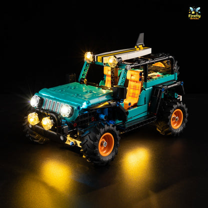 Light Kit for LEGO® Jeep Wrangler Rubicon SUV 42227