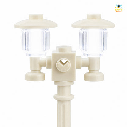 Double LED Lamp Post