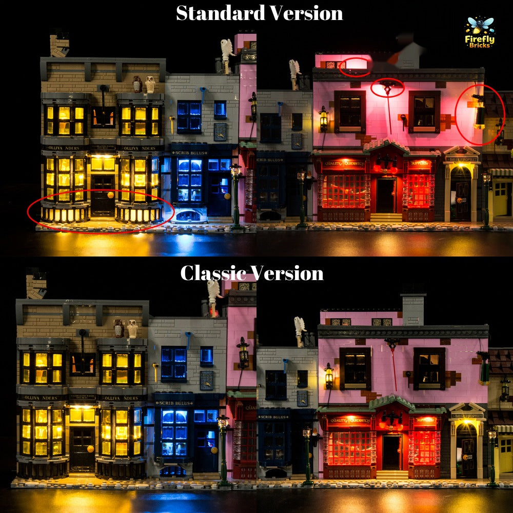 Light Kit for LEGO® Diagon Alley 75978