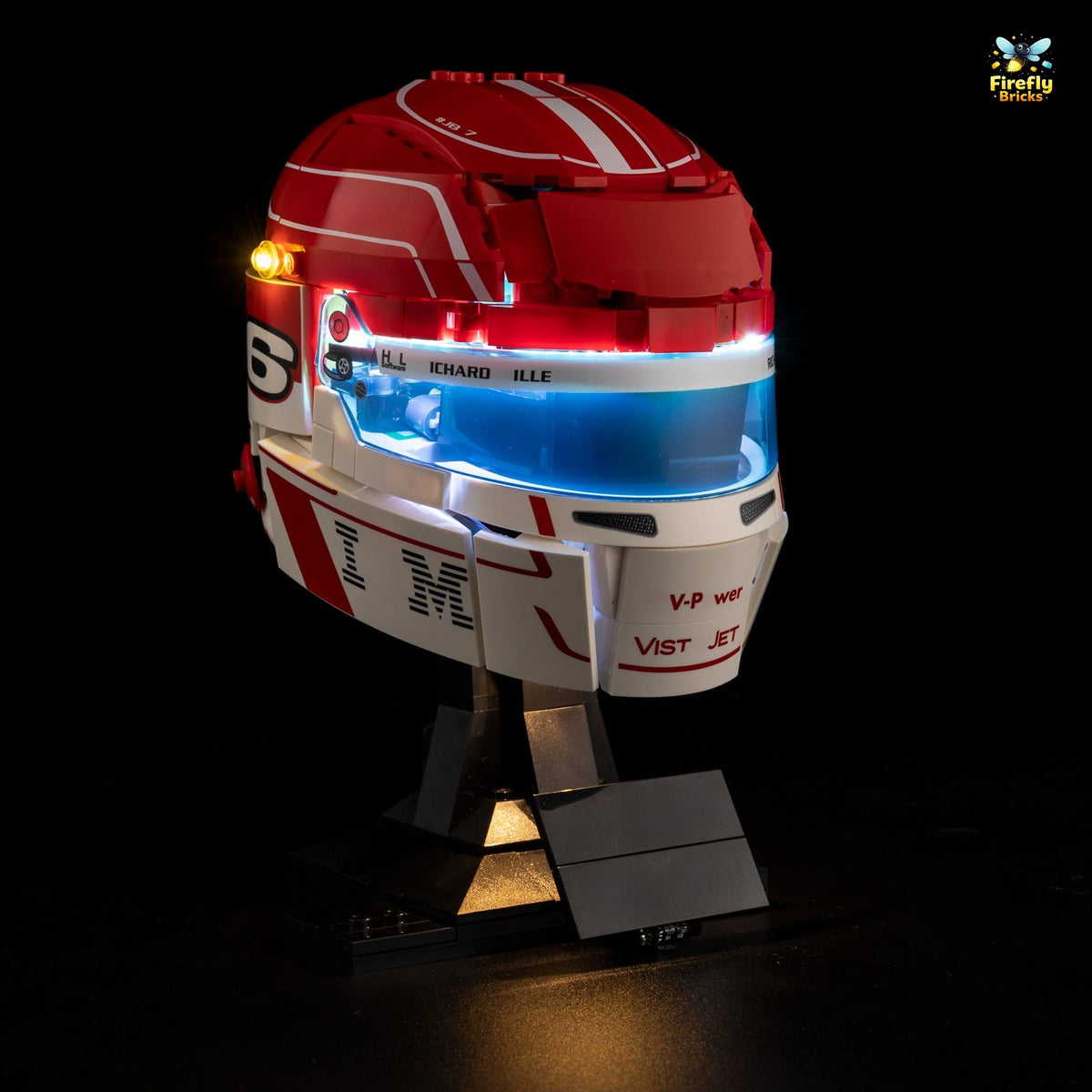 Light Kit for LEGO® Scuderia Ferrari HP Charles Leclerc Helmet 43014