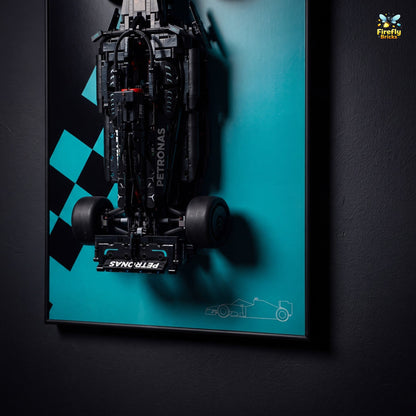 Display Wall-Mount for LEGO® Mercedes-AMG F1 W14 E Performance 42171