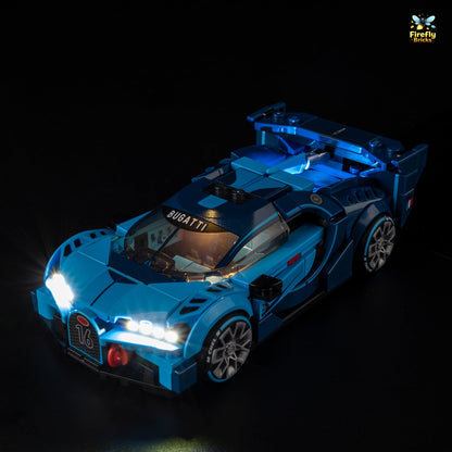 Light Kit for LEGO® Bugatti Vision GT Hyper Sports Car 77253