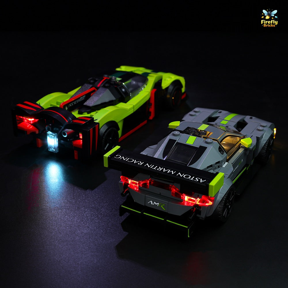 Light Kit for LEGO® Aston Martin Valkyrie AMR Pro and Aston Martin Vantage GT3 76910