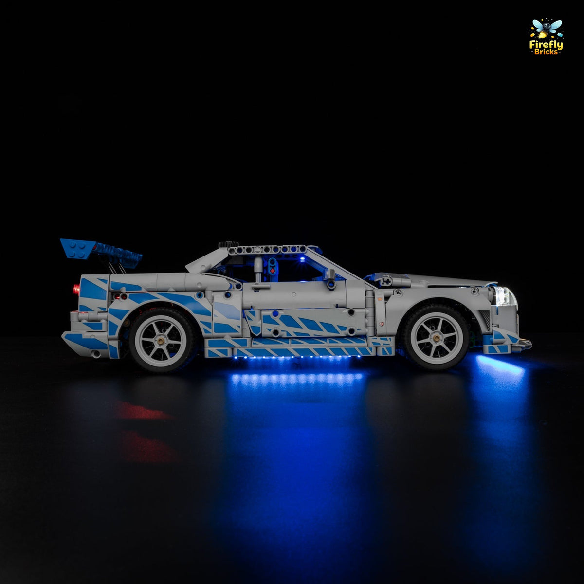 Light Kit for LEGO® 2 Fast 2 Furious Nissan Skyline GT-R (R34) Car 42210