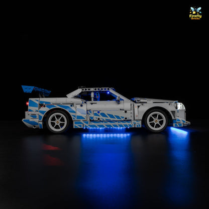 Light Kit for LEGO® 2 Fast 2 Furious Nissan Skyline GT-R (R34) Car 42210