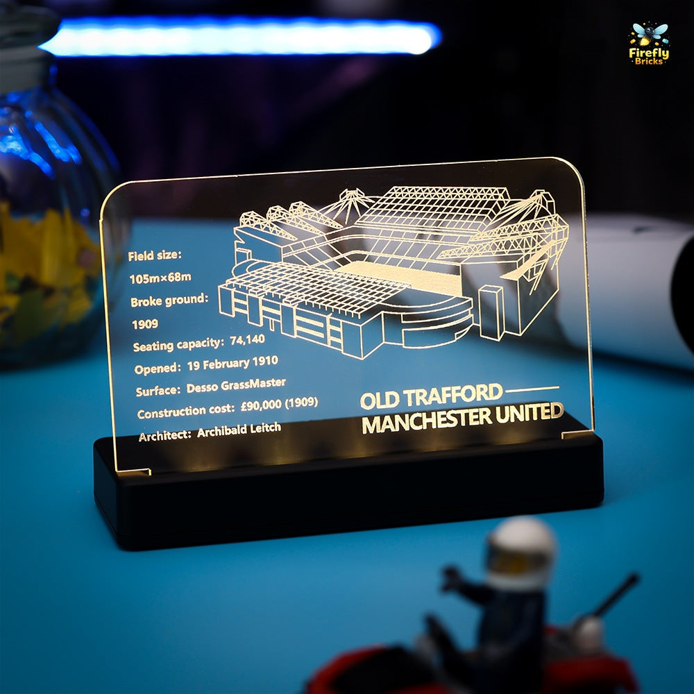 LED Nameplate for LEGO® Old Trafford 10272