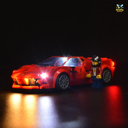 Light Kit for LEGO® Ferrari F8 Tributo 76895