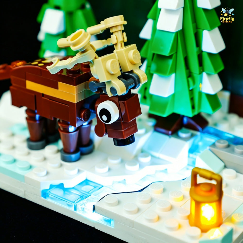 Light Kit for LEGO® Santa's Front Yard 40484