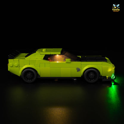 Light Kit for LEGO® Dodge Challenger SRT Hellcat Sports Car 77237