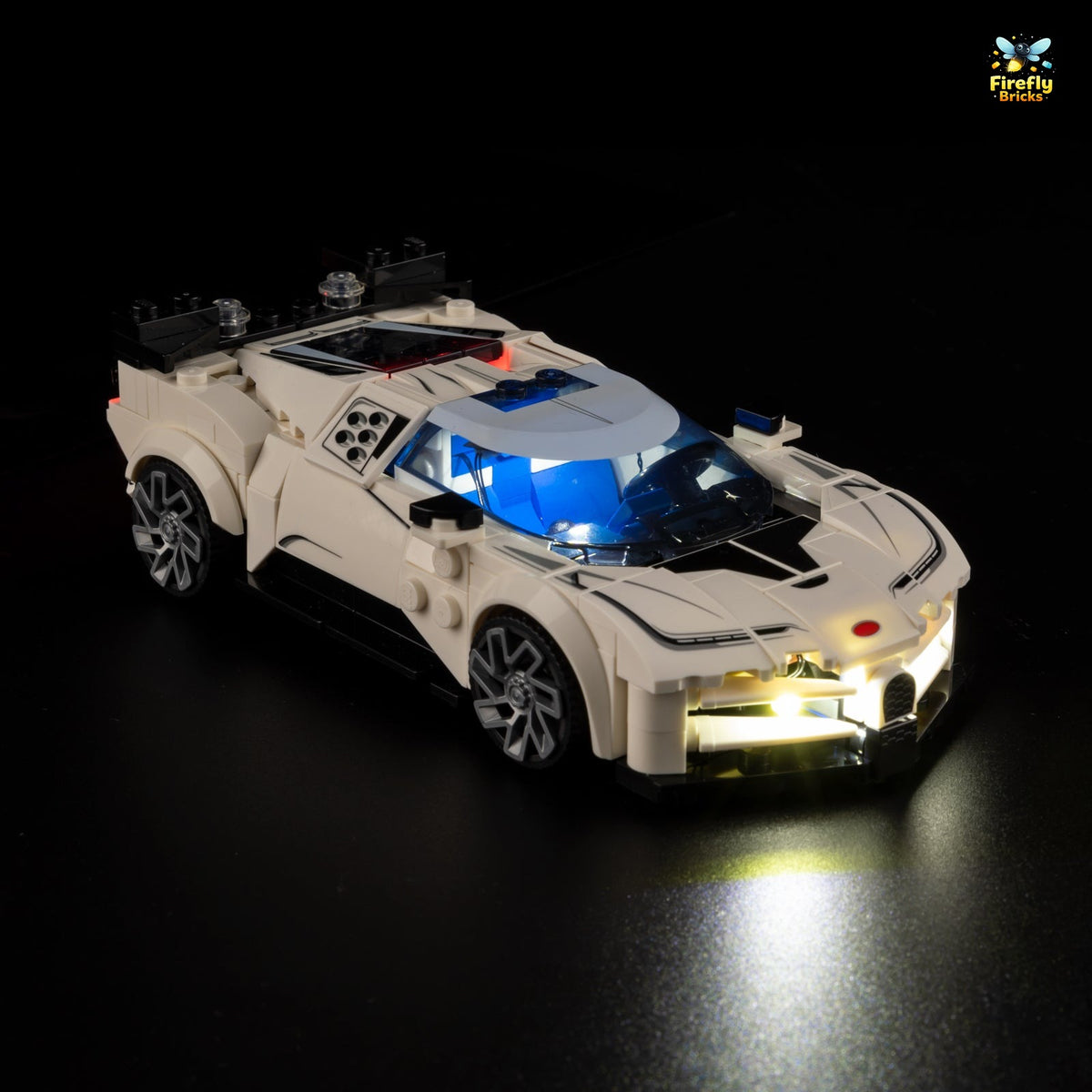 Light Kit for LEGO® Bugatti Centodieci Hyper Sports Car 77240