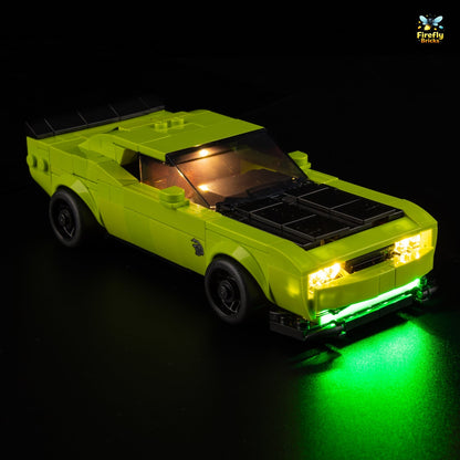 Light Kit for LEGO® Dodge Challenger SRT Hellcat Sports Car 77237