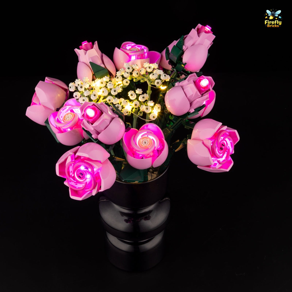 Light Kit for LEGO® Bouquet of Pink Roses 10374