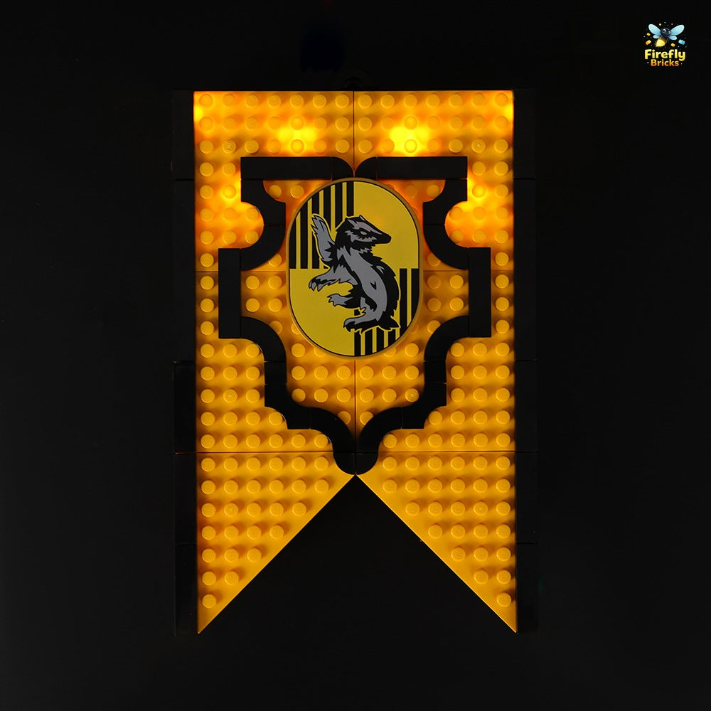 Light Kit for LEGO® Hufflepuff House Banner 76412