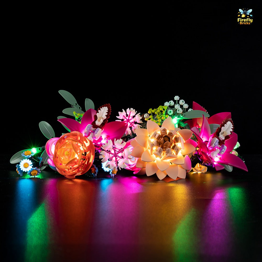 Light Kit for LEGO® Pretty Pink Flower Bouquet 10342