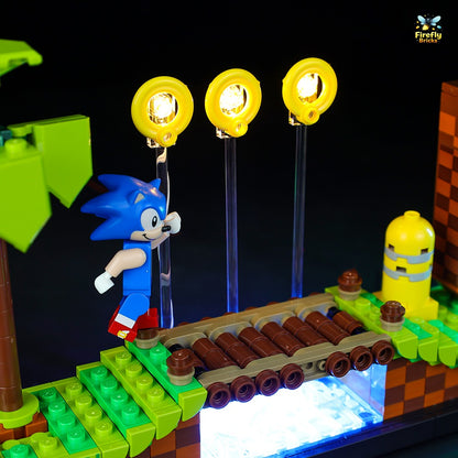 Light Kit for LEGO® Sonic the Hedgehog – Green Hill Zone 21331