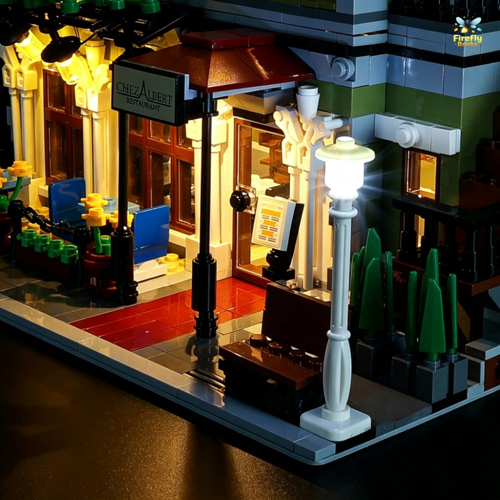 Light Kit for LEGO® Parisian Restaurant 10243