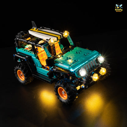 Light Kit for LEGO® Jeep Wrangler Rubicon SUV 42227