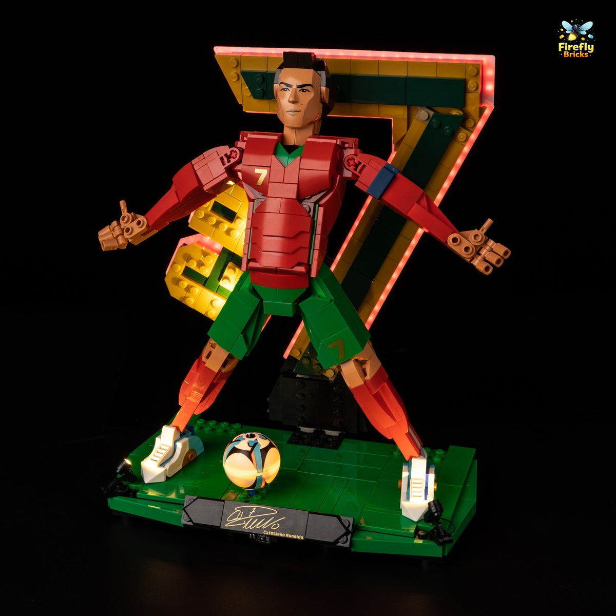 Light Kit for LEGO® Cristiano Ronaldo – Soccer Legend 43016
