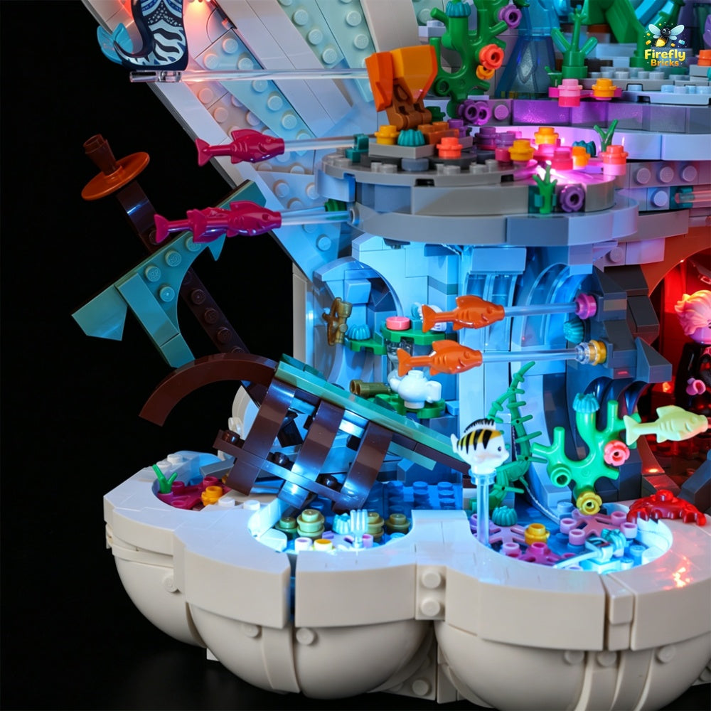 Light Kit for LEGO® The Little Mermaid Royal Clamshell 43225