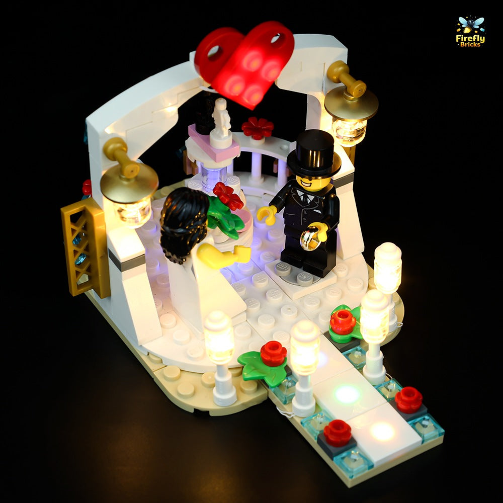 Light Kit for LEGO® Wedding Favor Set 2018 40197