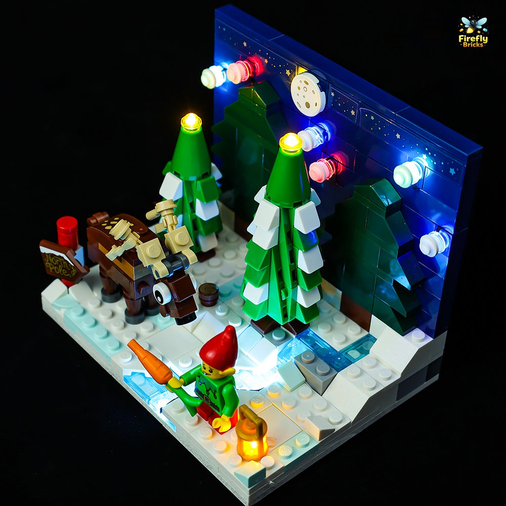 Light Kit for LEGO® Santa's Front Yard 40484
