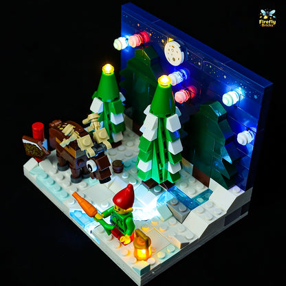 Light Kit for LEGO® Santa's Front Yard 40484