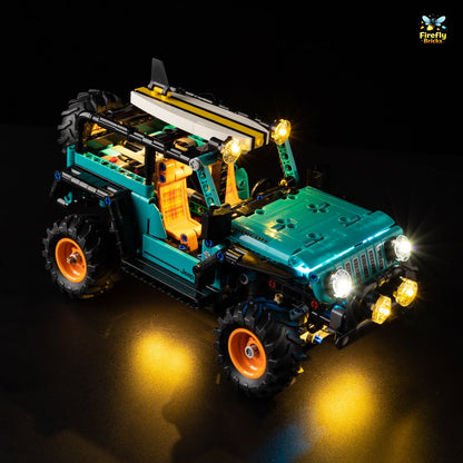 Light Kit for LEGO® Jeep Wrangler Rubicon SUV 42227