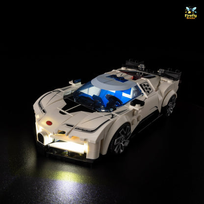 Light Kit for LEGO® Bugatti Centodieci Hyper Sports Car 77240