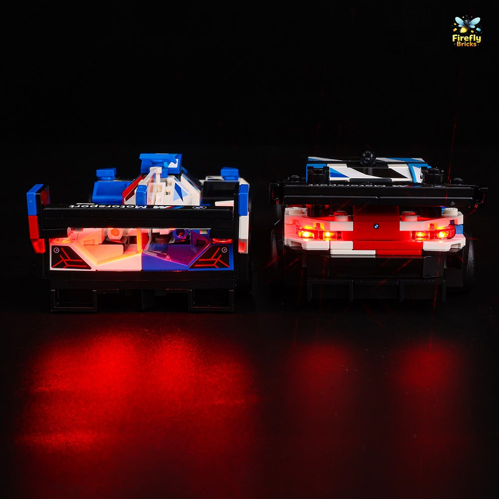 Light Kit for LEGO® BMW M4 GT3 & BMW M Hybrid V8 Race Cars 76922