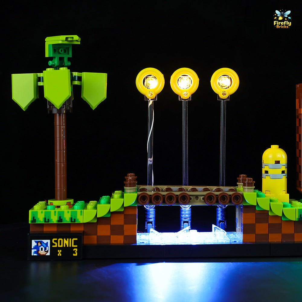 Light Kit for LEGO® Sonic the Hedgehog – Green Hill Zone 21331