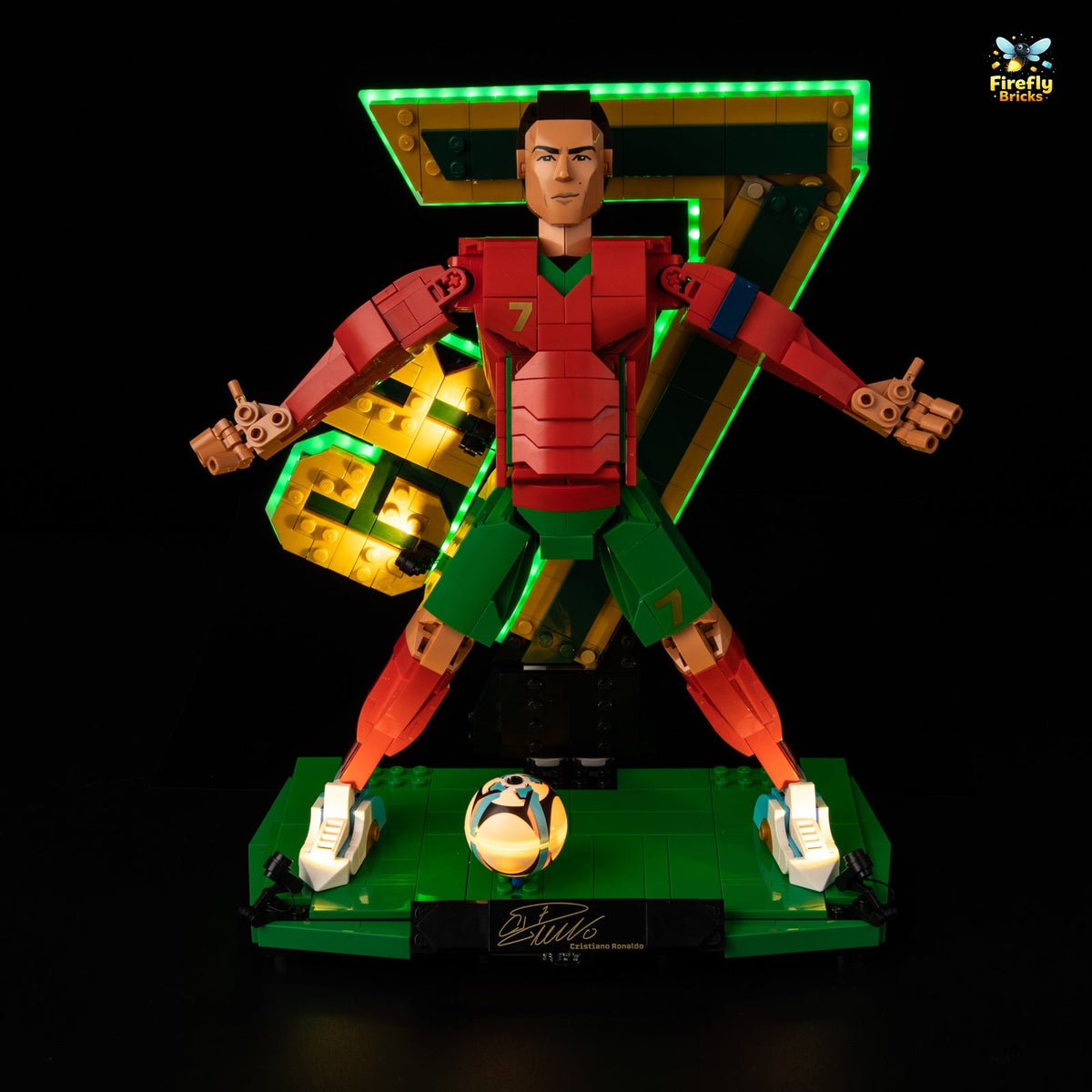 Light Kit for LEGO® Cristiano Ronaldo – Soccer Legend 43016