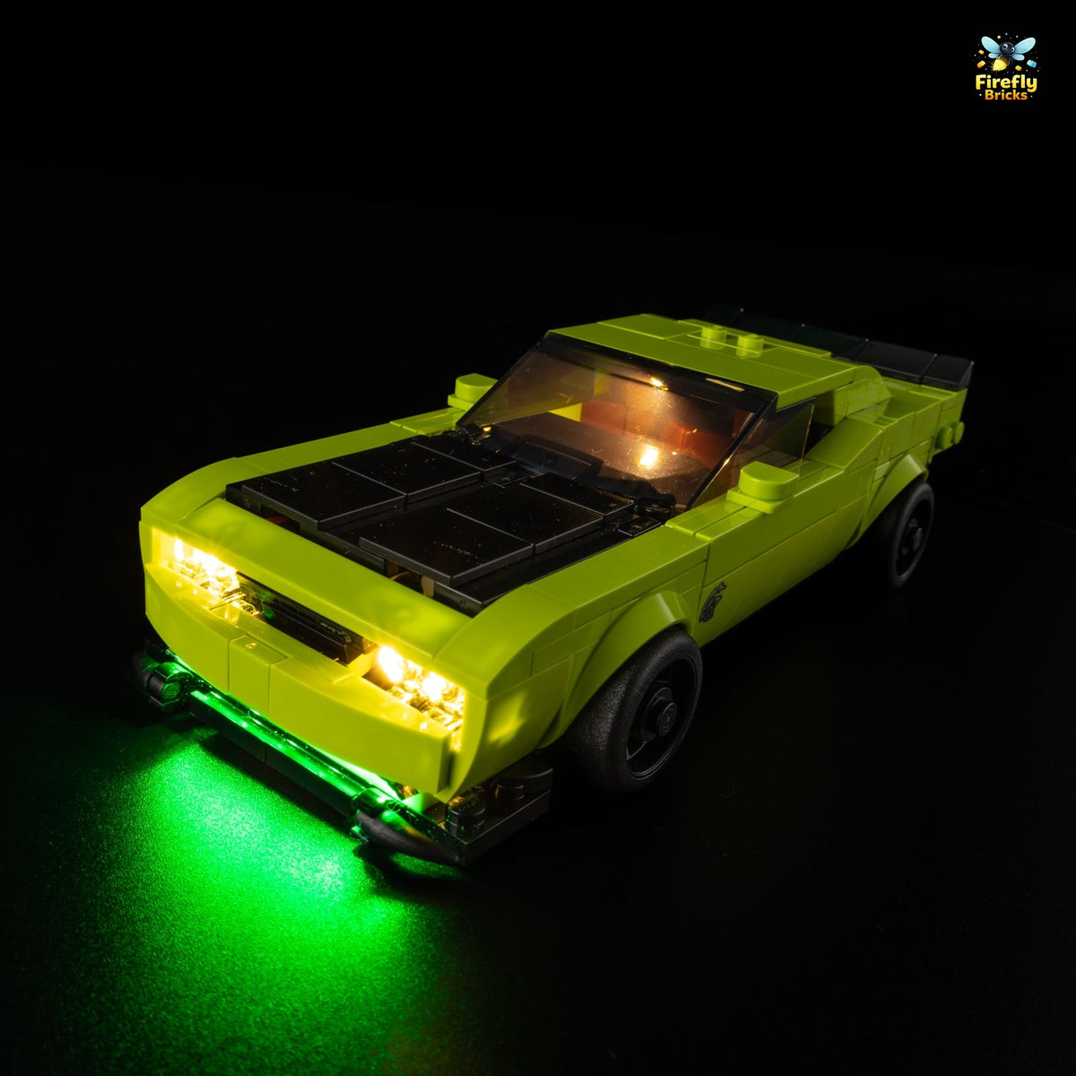 Light Kit for LEGO® Dodge Challenger SRT Hellcat Sports Car 77237