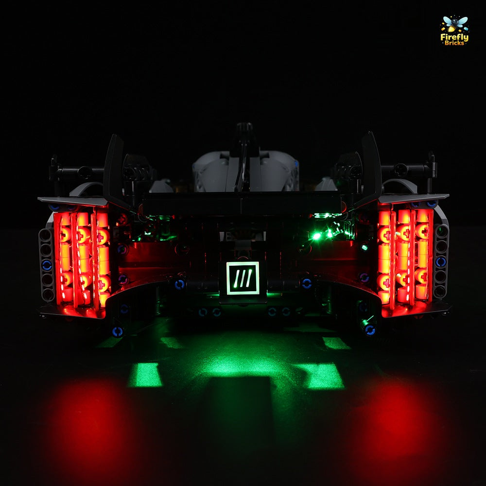 Light Kit for LEGO® PEUGEOT 9X8 24H Le Mans Hybrid Hypercar 42156