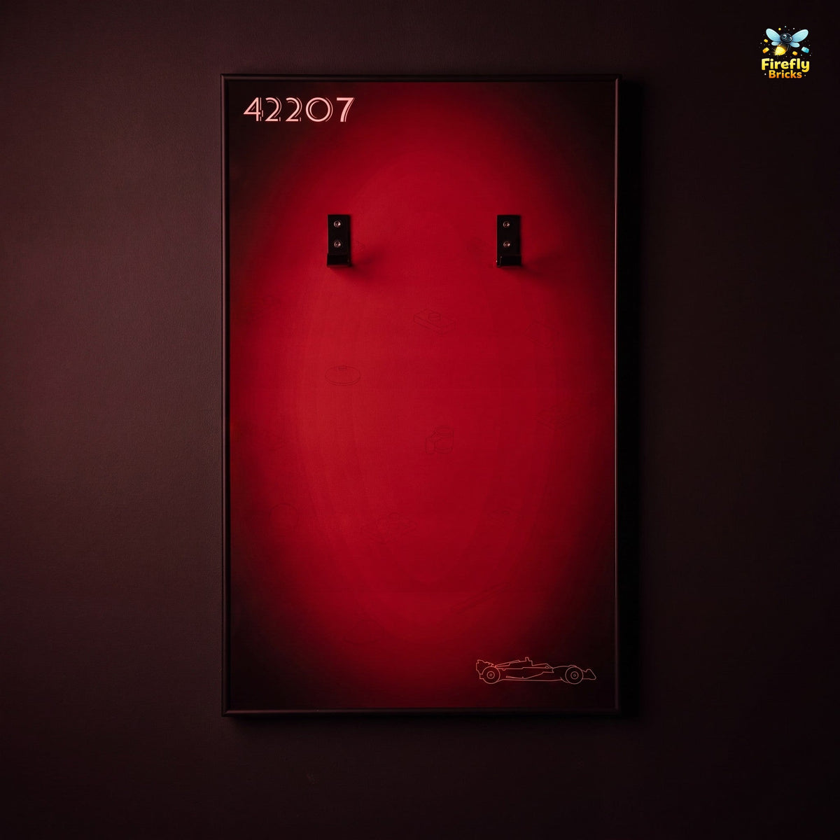 Display Wall-Mount for LEGO® Ferrari SF-24 F1 Car 42207