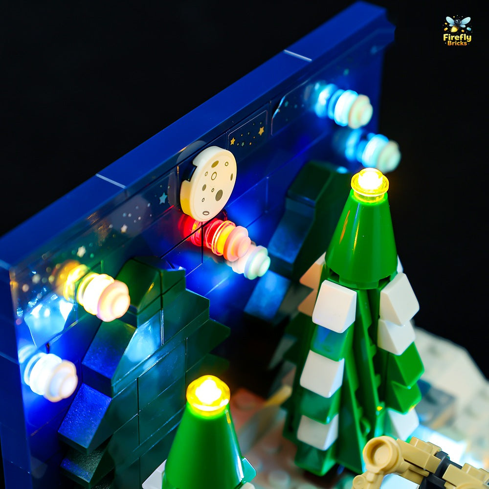 Light Kit for LEGO® Santa's Front Yard 40484