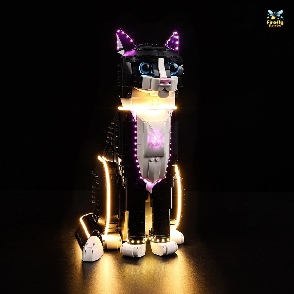 Light Kit for LEGO® Tuxedo Cat 21349