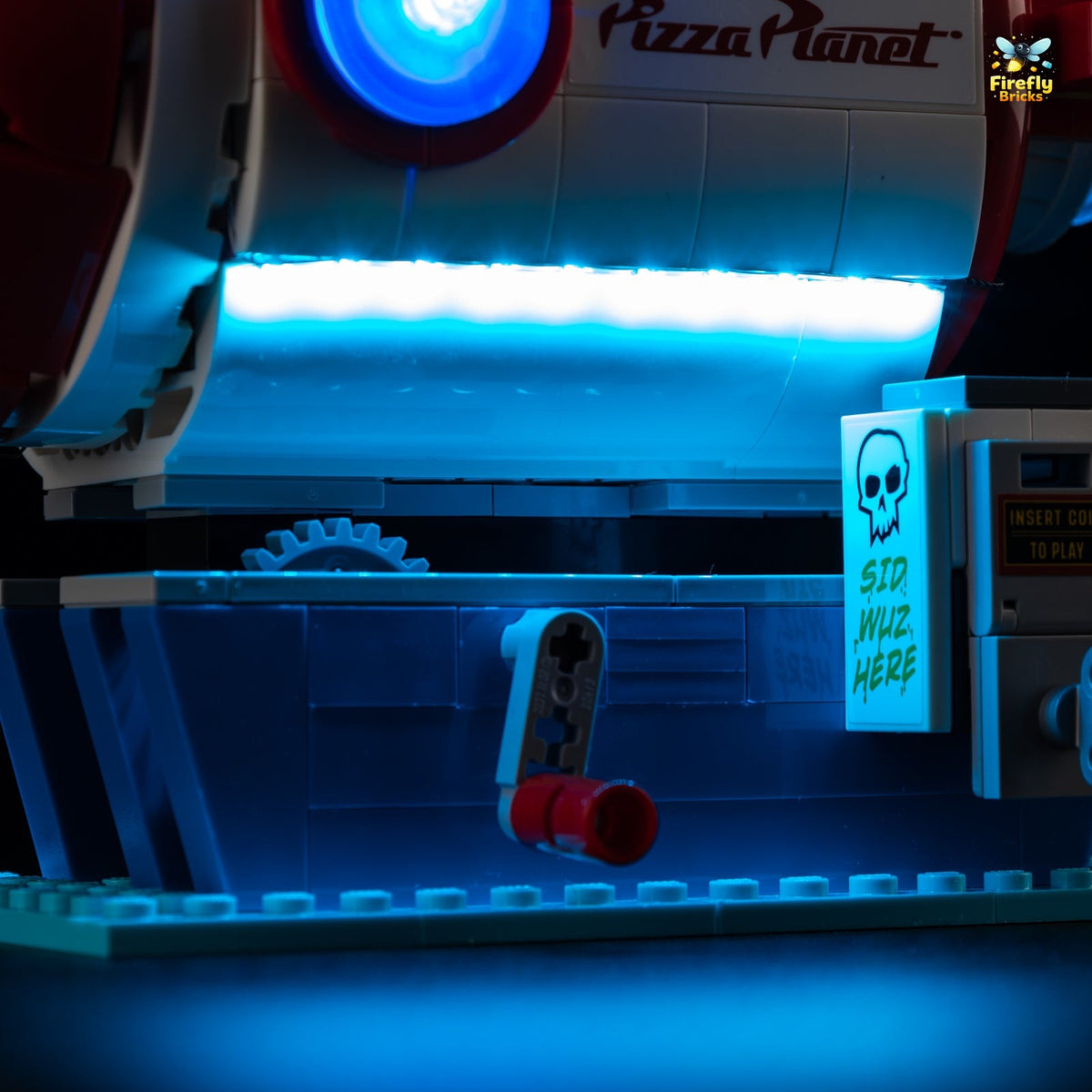 Light Kit for LEGO® Alien with Pizza Planet Rocket Ride 43307