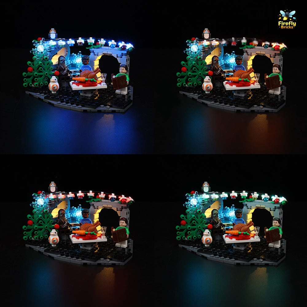Light Kit for LEGO® Millennium Falcon Holiday Diorama 40658