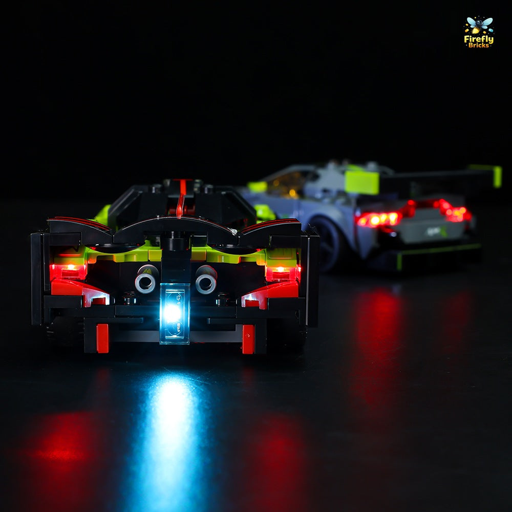 Light Kit for LEGO® Aston Martin Valkyrie AMR Pro and Aston Martin Vantage GT3 76910