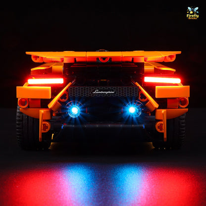 Light Kit for LEGO® Lamborghini Huracán Tecnica Orange 42196