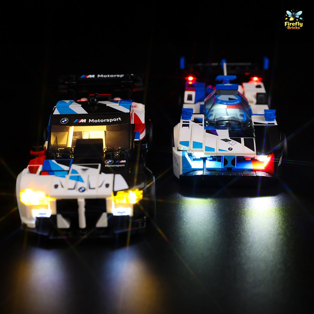 Light Kit for LEGO® BMW M4 GT3 & BMW M Hybrid V8 Race Cars 76922