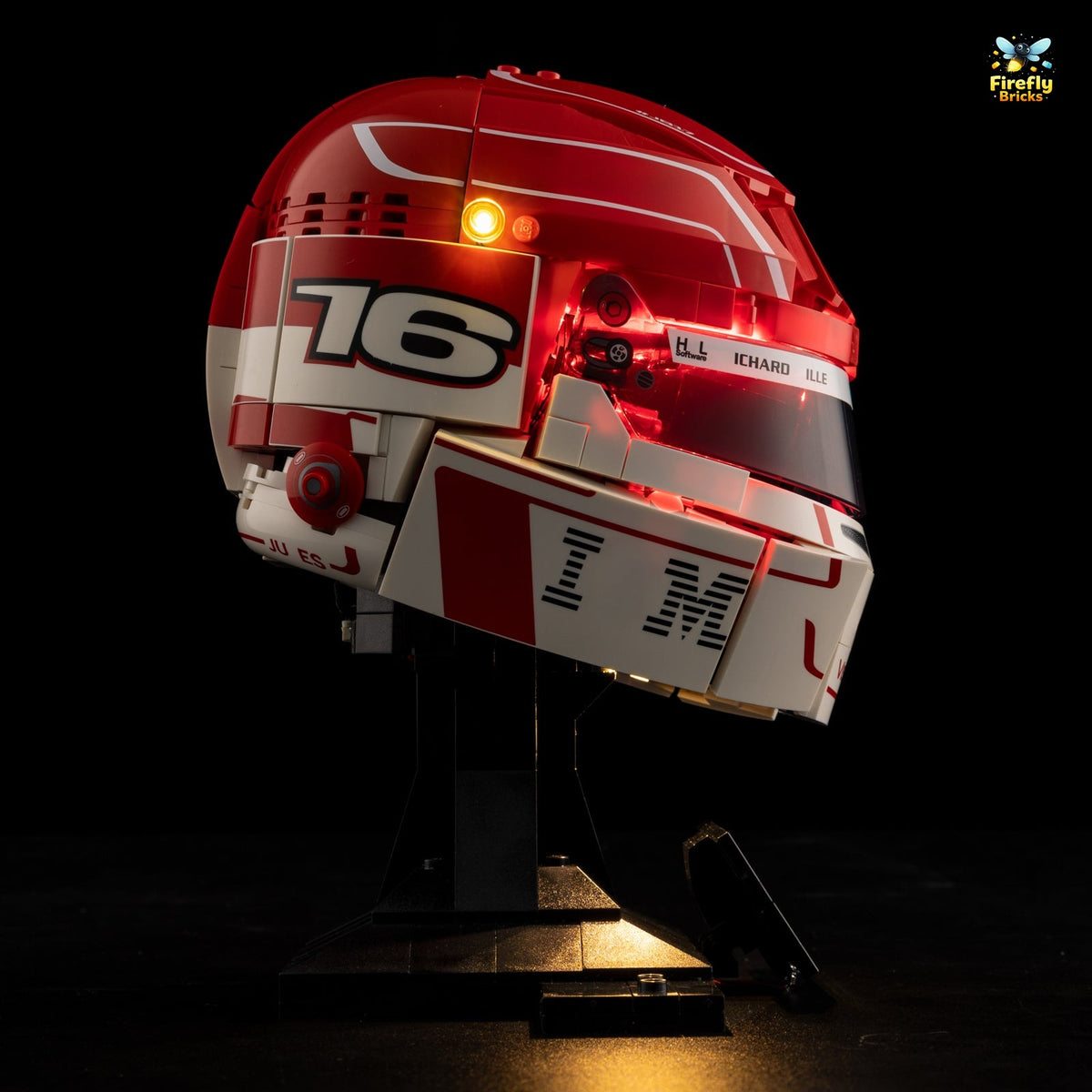 Light Kit for LEGO® Scuderia Ferrari HP Charles Leclerc Helmet 43014
