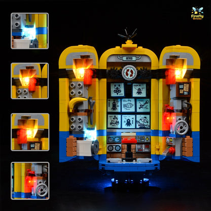 Light Kit for LEGO® Brick-built Minions and their Lair 75551