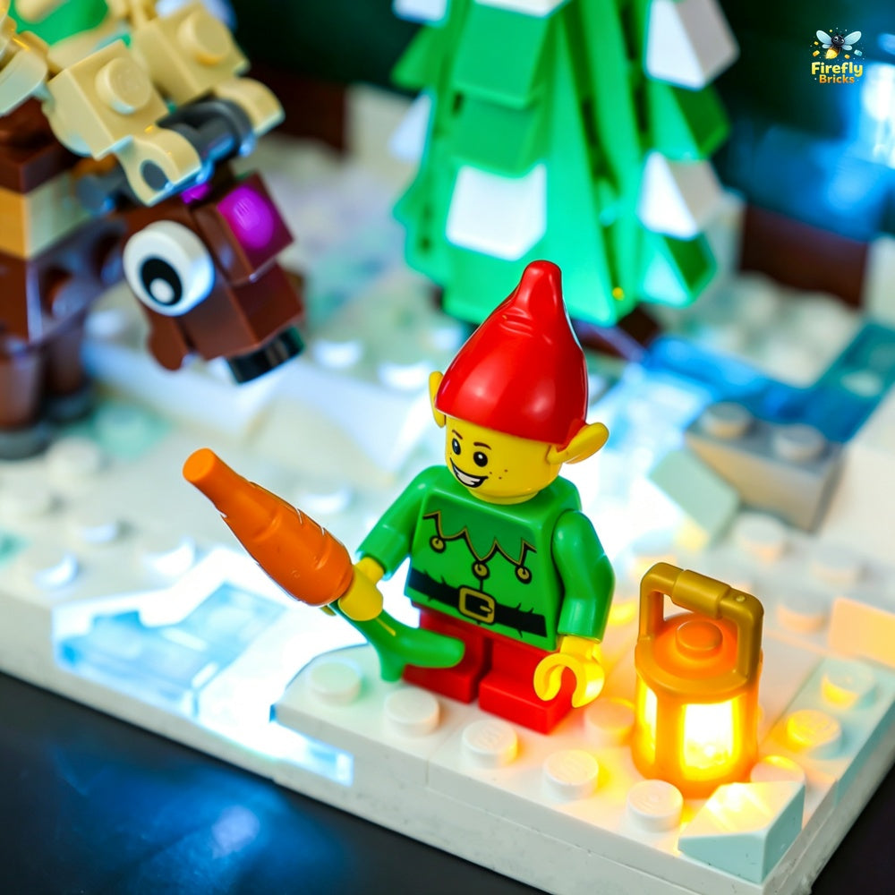 Light Kit for LEGO® Santa's Front Yard 40484