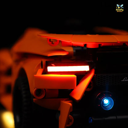 Light Kit for LEGO® Lamborghini Huracán Tecnica Orange 42196