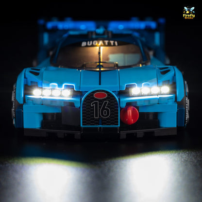 Light Kit for LEGO® Bugatti Vision GT Hyper Sports Car 77253