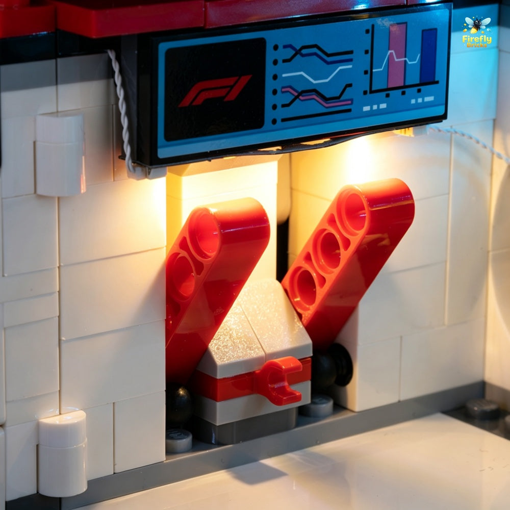 Light Kit for LEGO® F1 Garage & Mercedes-AMG & Alpine Cars 60444