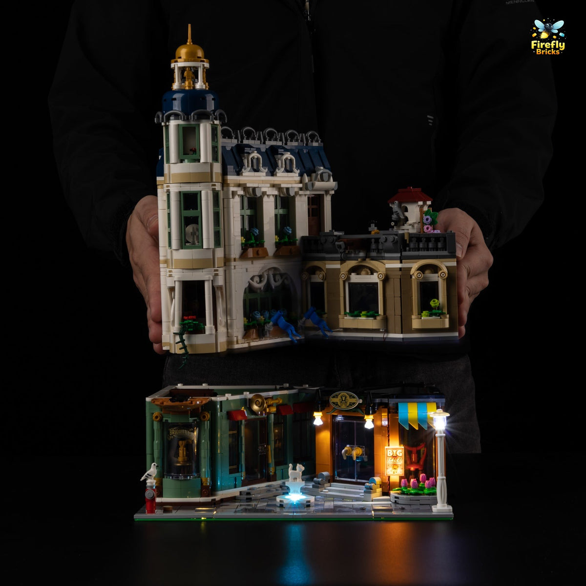 Light Kit for LEGO® Shopping Street 11371