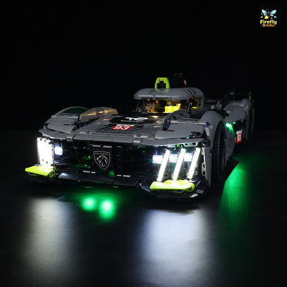 Light Kit for LEGO® PEUGEOT 9X8 24H Le Mans Hybrid Hypercar 42156