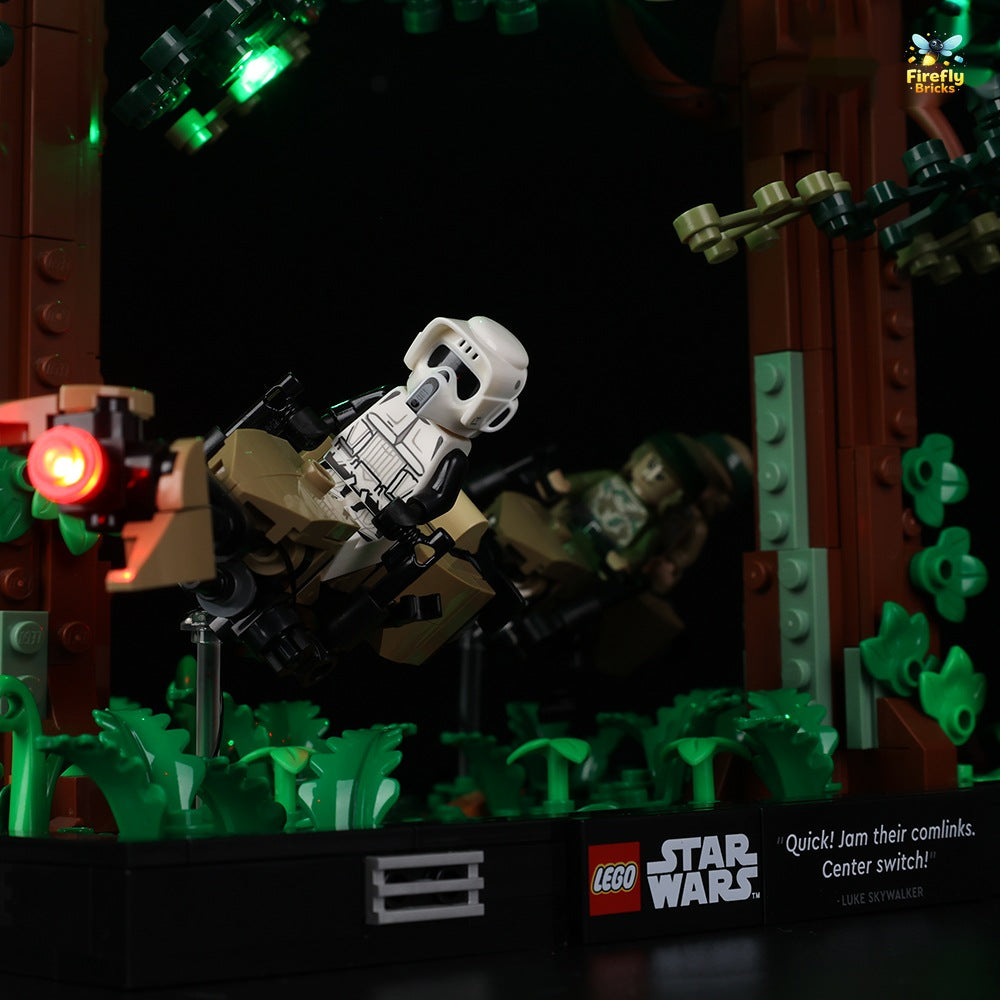 Light Kit for LEGO® Endor Speeder Chase Diorama 75353